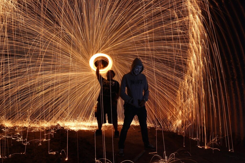 Laatste jaar vuurwerk